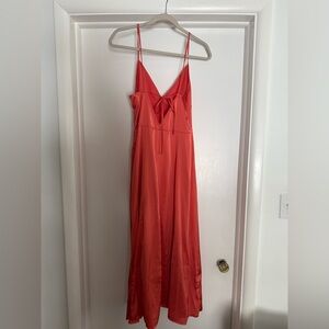 H&M Red Spaghetti Strap Dress